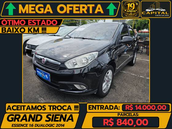 FIAT GRAND SIENA 1.6 MPI ESSENCE 16V FLEX 4P AUTOMATIZADO